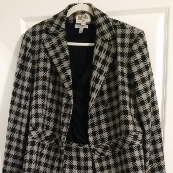 Vintage Bill Blass Houndstooth suit Size 16 - Picture 5 of 8